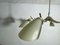 Large Sputnik Spider Ceiling Lamp in Glass and Brass, 1950s, Image 3