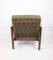 Vintage Sessel aus Olivgrünem Boucle, 1970er 8