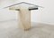 Vintage Travertine Dining Table from Artedi, 1970s 5