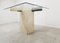 Vintage Travertine Dining Table from Artedi, 1970s, Image 5