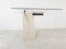 Vintage Travertine Dining Table from Artedi, 1970s, Image 7