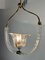 Vintage Italian Hanging Lamp in Murano Glass and Brass by E. Barovier, 1950 19