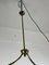 Vintage Italian Hanging Lamp in Murano Glass and Brass by E. Barovier, 1950 15