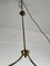 Vintage Italian Hanging Lamp in Murano Glass and Brass by E. Barovier, 1950, Image 15