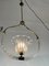 Lampe à Suspension Vintage en Verre de Murano et Laiton par E. Barovier, Italie, 1950 6