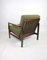Green Olive Boucle Armchair by Z. Baczyk, 1970s 5