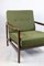 Green Olive Boucle Armchair by Z. Baczyk, 1970s 4