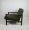 Green Olive Boucle Armchair by Z. Baczyk, 1970s 11