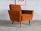 Vintage Lounge Chairs in Wood 1