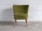 Vintage Cocktail Chair in Green 5