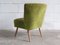 Vintage Cocktail Chair in Green 4