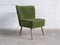 Vintage Cocktail Chair in Green 1