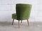 Vintage Cocktail Chair in Green, Image 4