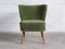 Vintage Cocktail Chair in Green, Image 5