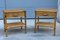 Italian Bedside Tables in Bamboo and Rattan, 1950s, Set of 2 1