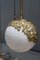 Italian Sculptural Hanging Lamp by Angelo Brotto, 1960, Image 12