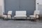 Italian Living Room Set in Cherry by Ico Parisi, 1950, Set of 3 1