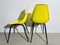 French Fiberglass Stelle Chairs by Rene Jean Caillette for Steiner, 1950, Set of 2 5
