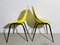 French Fiberglass Stelle Chairs by Rene Jean Caillette for Steiner, 1950, Set of 2 7