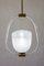 Lampe à Suspension Vintage en Verre de Murano par Ercole Barovier pour Barovier & Toso, 1930s 2