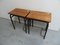 Vintage School Desks, 1950s, Set of 2 2