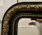 Antique French Louis Philippe Black and Detailed Gold Mirror, Image 4