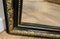 Antique French Louis Philippe Black and Detailed Gold Mirror 3