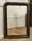 Specchio Luigi Filippo antico, Francia, nero e dorato, Immagine 1