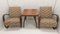 H 269 Jindřich Halabala Armchairs and Spider Table, Former Czechoslovakia, 1960s, Set of 3, Image 2