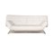 Smala Three-Seater White Sofa in Leather from Ligne Roset 7