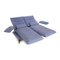 AV 400 Two-Seater Sofa in Blue Fabric from Erpo 3