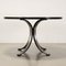 Table in Veneered Wood and Aluminium by Osvaldo Borsani for Tecno, 1980s, Image 1