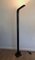 Black Lacquered Metal Floor Lamp, 1970s 12