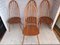 Chaises de Salle à Manger Ercol Windsor Quaker X 4 Vintage - Light Elm Mid-Century Chairs VGC + Free Seat Cushions par Lucian Ercolani pour Ercol, 1960s, Set de 4 5