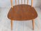 Vintage Ercol Windsor Quaker Dining Chairs X 4 - Light Elm Mid-Century Chairs VGC + Free Seat Cushions by Lucian Ercolani for Ercol, 1960s, Set of 4 12