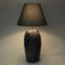 Large Glazed Ceramic Tablelamp by Cilla Adelcreutz & Lars Jöransson, Sweden, 1980s, Image 3