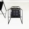 Italian Modern Moka Chairs in Black Metal and Leather by Mario Asnago & Claudio Vender for Flexoform, 1939, Set of 2, Image 15