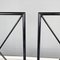Italian Modern Moka Chairs in Black Metal and Leather by Mario Asnago & Claudio Vender for Flexoform, 1939, Set of 2 10