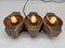 Vintage Pop Art Space Age Aesthetic Ceramic Wall Lights, 1960s, Set of 3 6