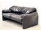 Maralunga Sofa in Dark Brown Leather by Vico Magistressti for Cassina 2