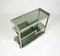 Serving Cart Table in Chrome and Smoked Glass, Italy, 1970s 6