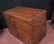 Large English Leather Campaign Luggage Trunk 12