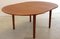 Vintage Round Extendable Dining Table, Image 9
