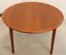 Vintage Round Extendable Dining Table, Image 4