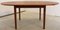 Vintage Round Extendable Dining Table, Image 2