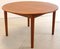 Vintage Round Extendable Dining Table 1