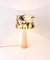 Lampe de Bureau Gratte-Ciel Art Déco en Verre Acrylique, Laiton et Velours de Paolo Gucci, Italie, 1980s 19