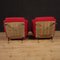 Fauteuils Rouges, Italie, 1960, Set de 2 11