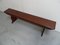 Antique French Wooden Bench, Image 3