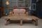 Vintage Couchtisch mit Eiche Wachs Finish, 1950 2